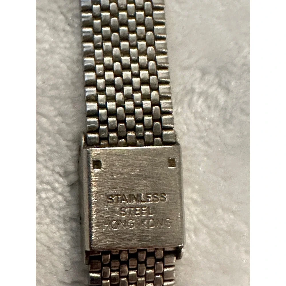 Advance Quartz Watch Womens‎ Silver Tone Stainless Steel Date Japan